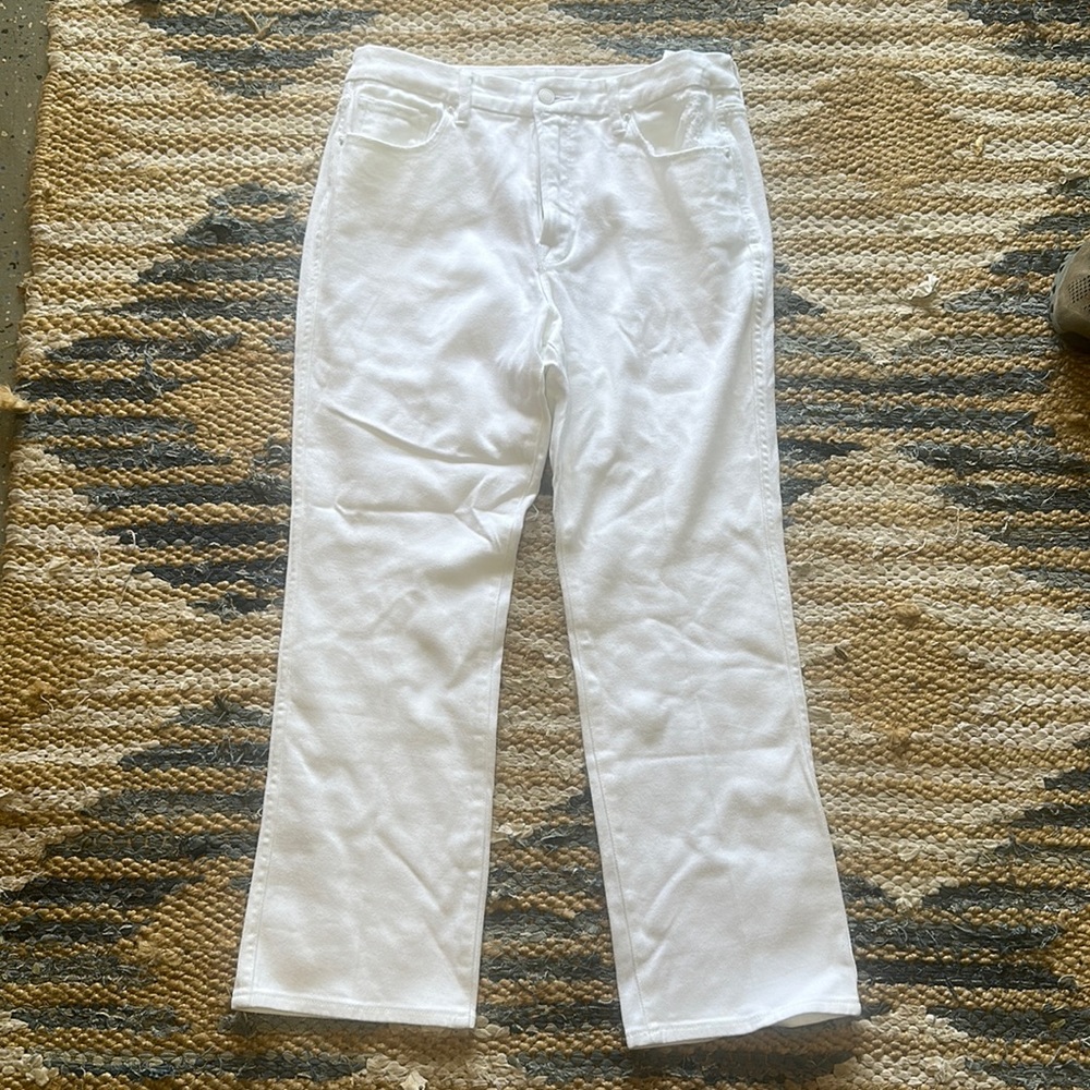 Good American white jeans